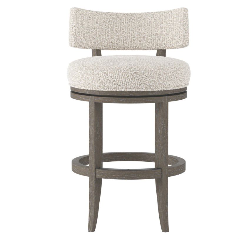 Bernhardt Interiors Hirsch Fabric Counter Stool in Portobello 301581N