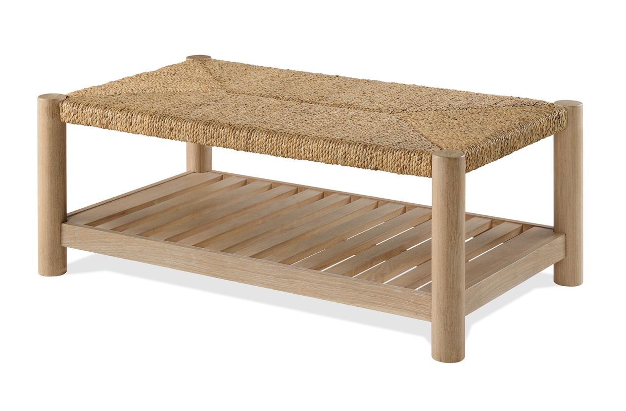 Rosalie Woven Rectangle Cocktail Table