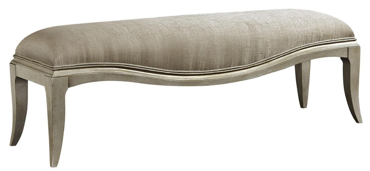 A.R.T. Furniture Starlite Bed Bench in Silver - Thumbnail 3