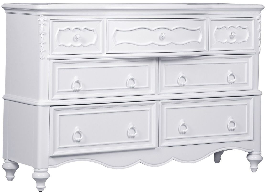 Bright white dresser discount