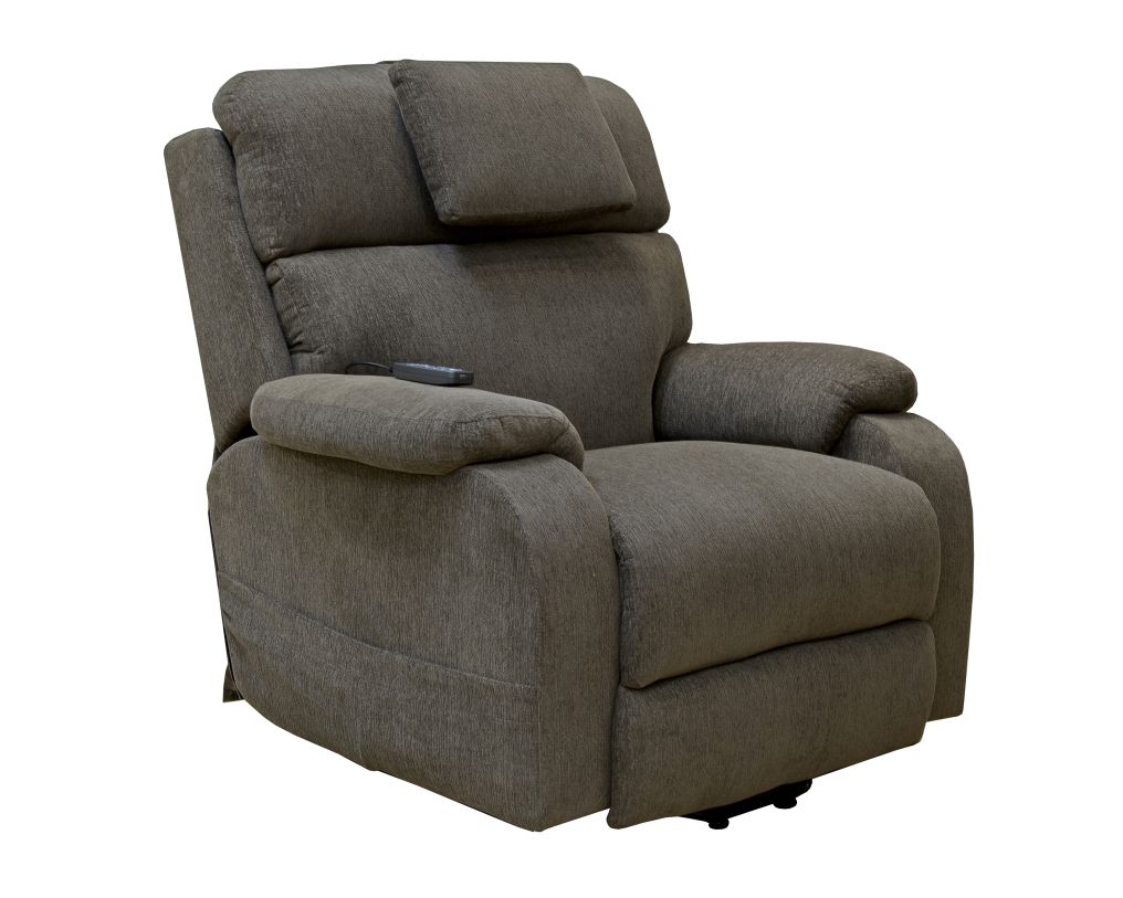 Snoozer - Power Lift Power Headrest Lay Flat Recliner With CR3 Heat / Massage / Zero Gravity