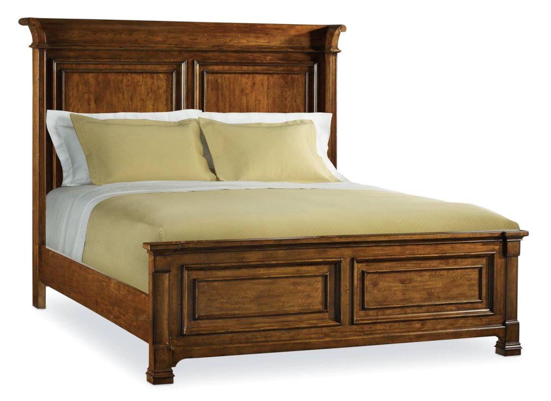 Large image Hooker Furniture Tynecastle Panel King Bed 5323-90266