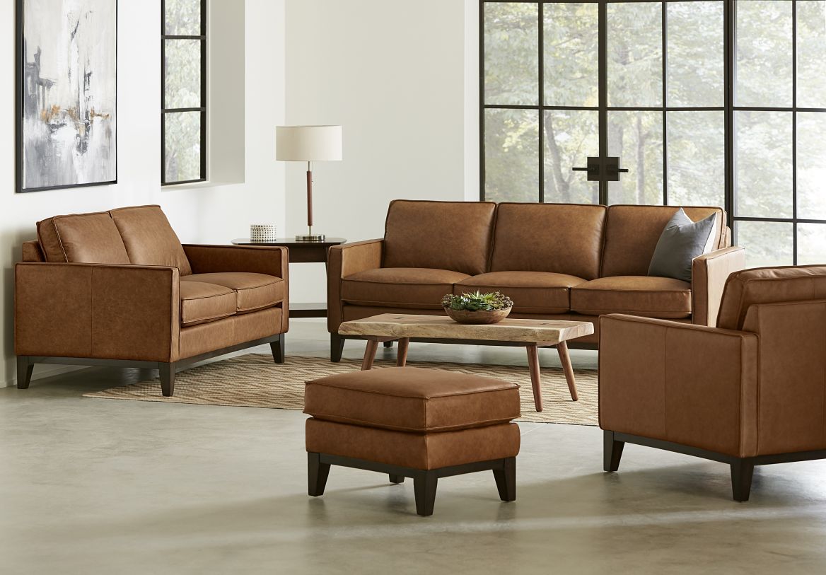 tabu lether works chelsea SOFA Shop GTR Leather Chelsea Honey Sofa 6379-30 at EmmaMason