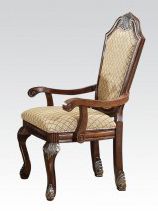 Large image Acme Chateau de Ville Arm Chair in Espresso (Set of 2) 64078