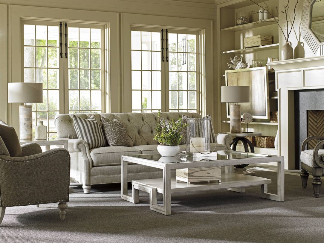 Lexington oyster shop bay coffee table