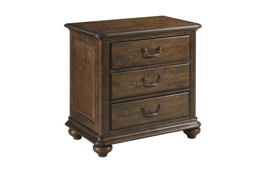 Large image Kincaid Commonwealth Witham Nightstand in Brown 161-420  CODE:UNIV26 for 26% Off