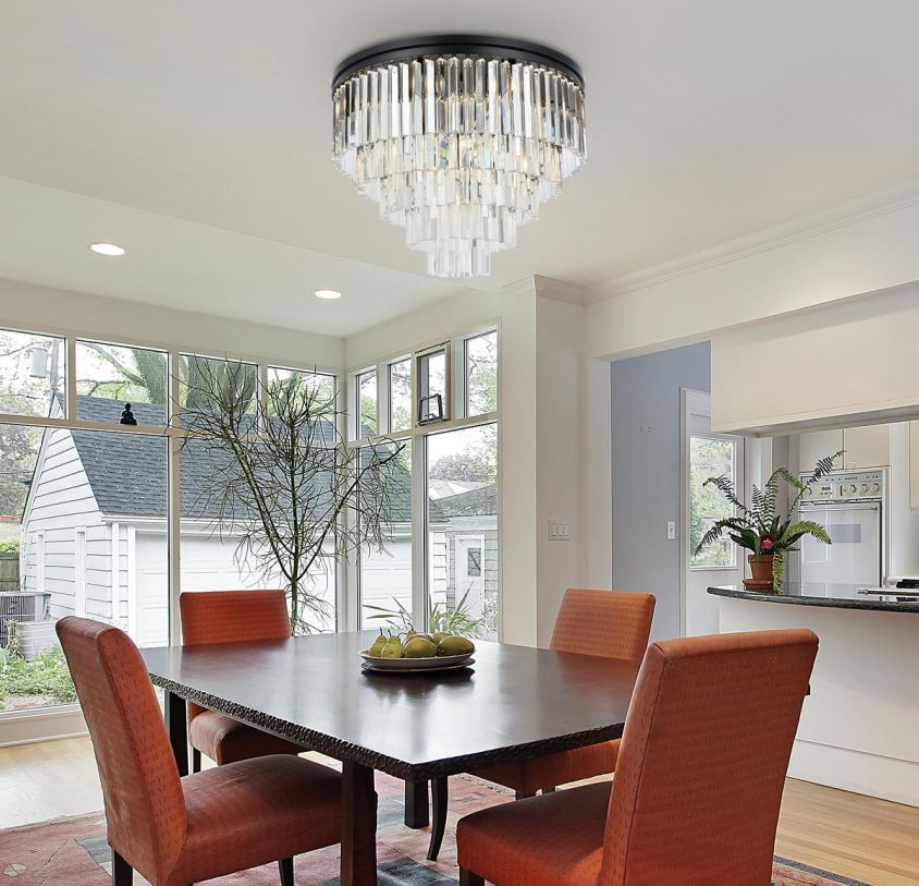 Elegant Sydney Flush Mount