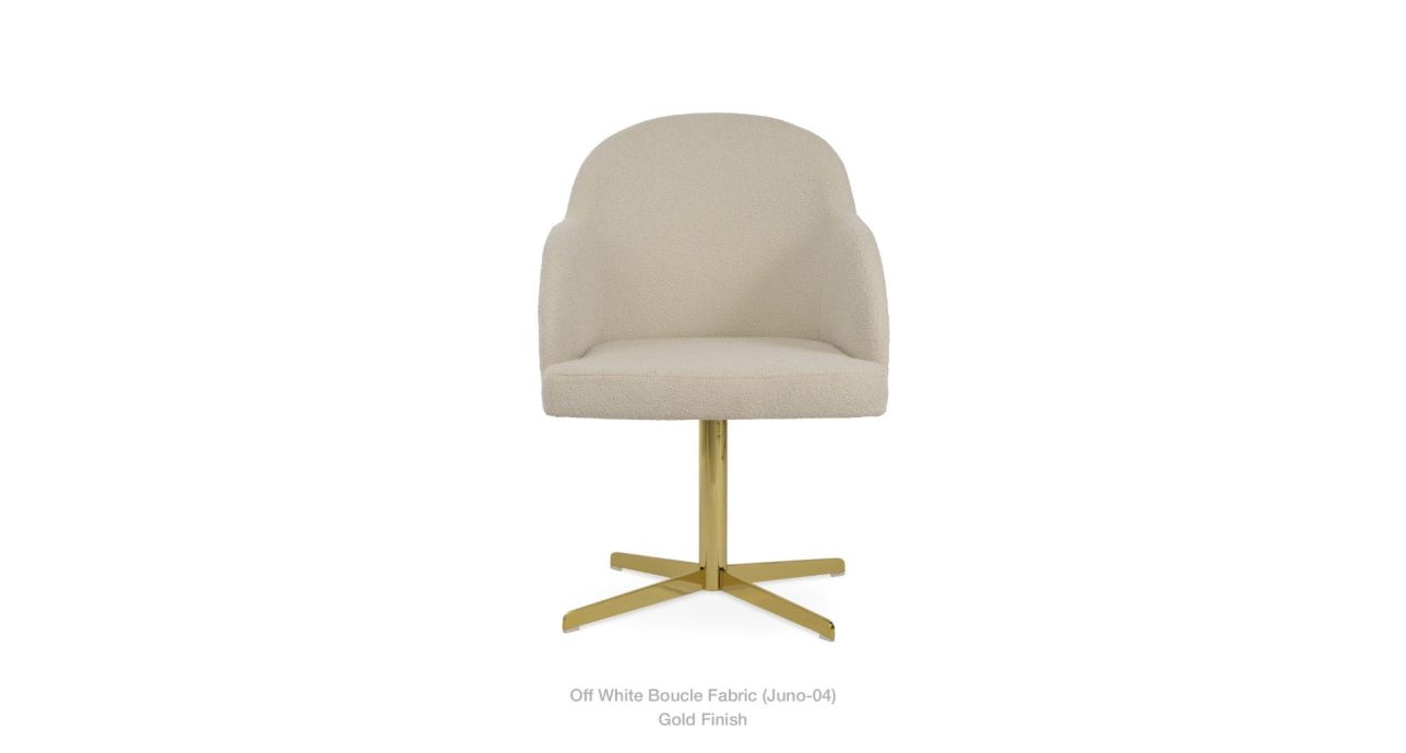 Shop SohoConcept Alice 4 Star Swivel Armchair at EmmaMason