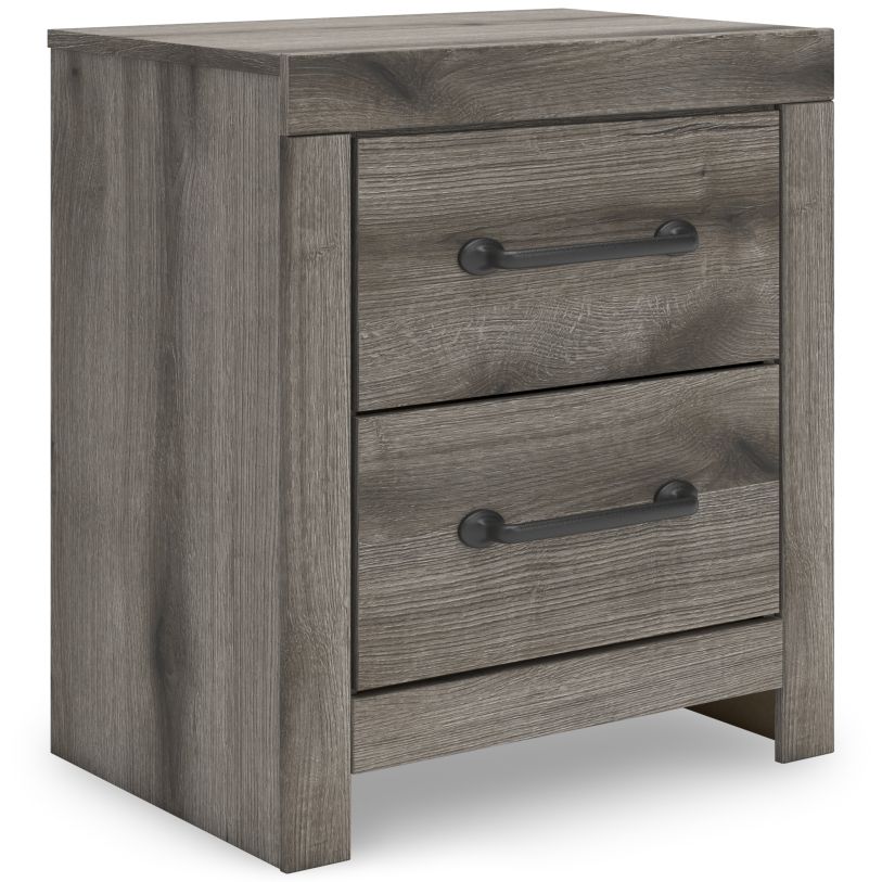 Large image Fondenlane Nightstand in Brown Gray NCB2405-92 FedEx/UPS
