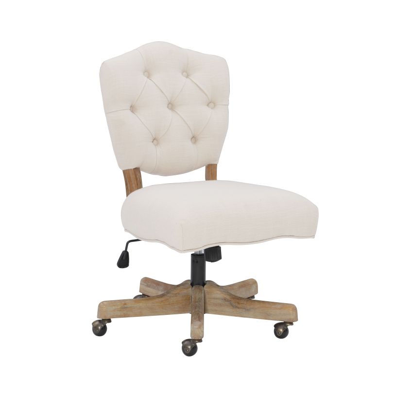 Shop Linon Kelsey Office Chair White OC055WHT01U