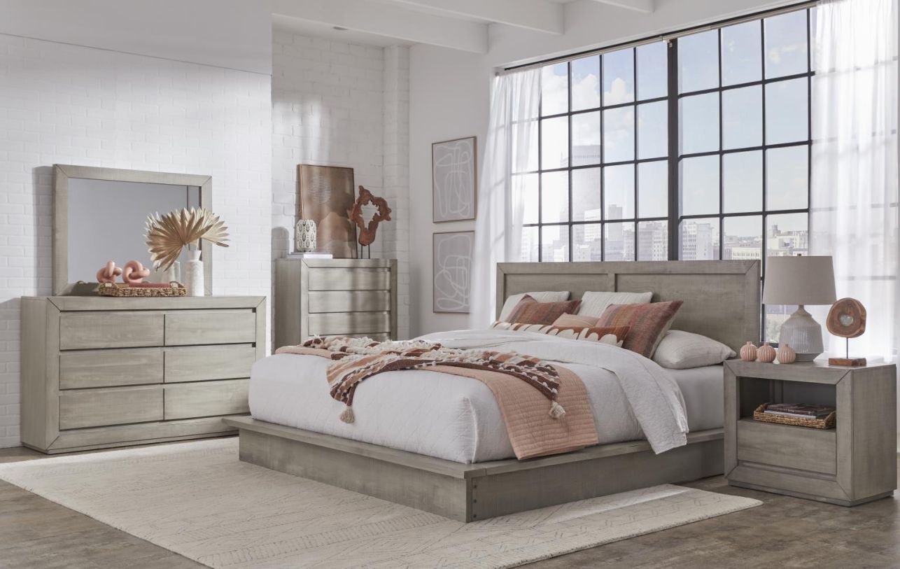 Pedestal bedroom sets discount