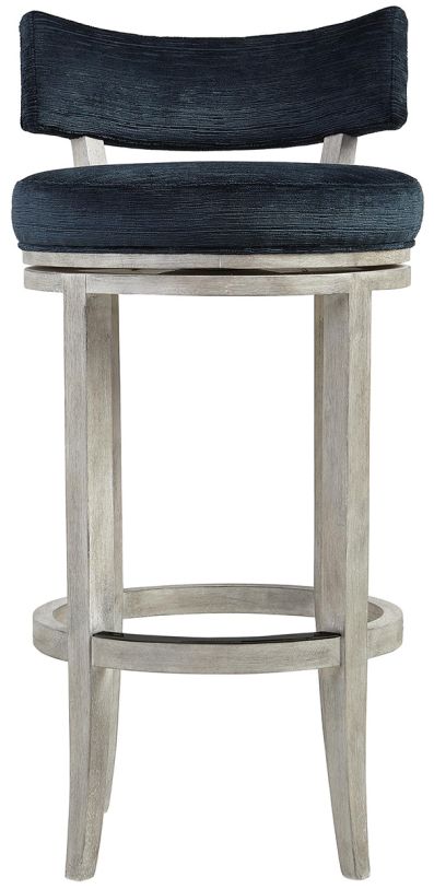 Bernhardt Interiors Hirsch Bar Stool in Weathered Greige (Set of