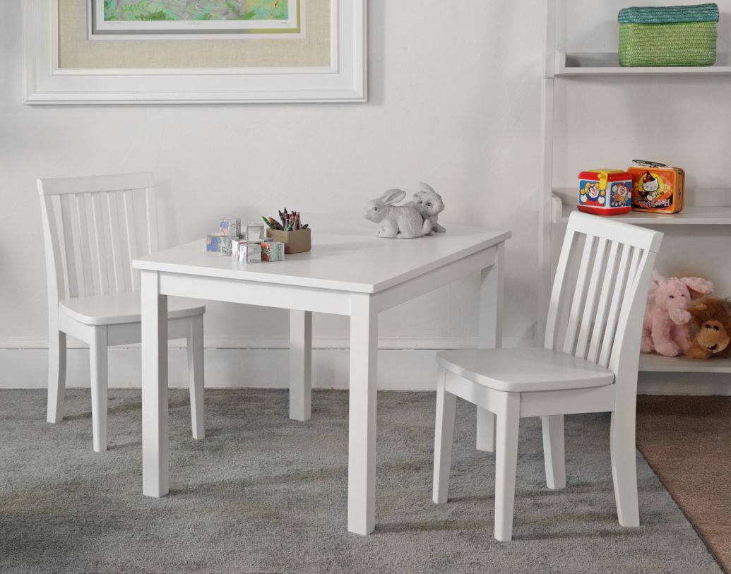 Juvenile table and hot sale chair set