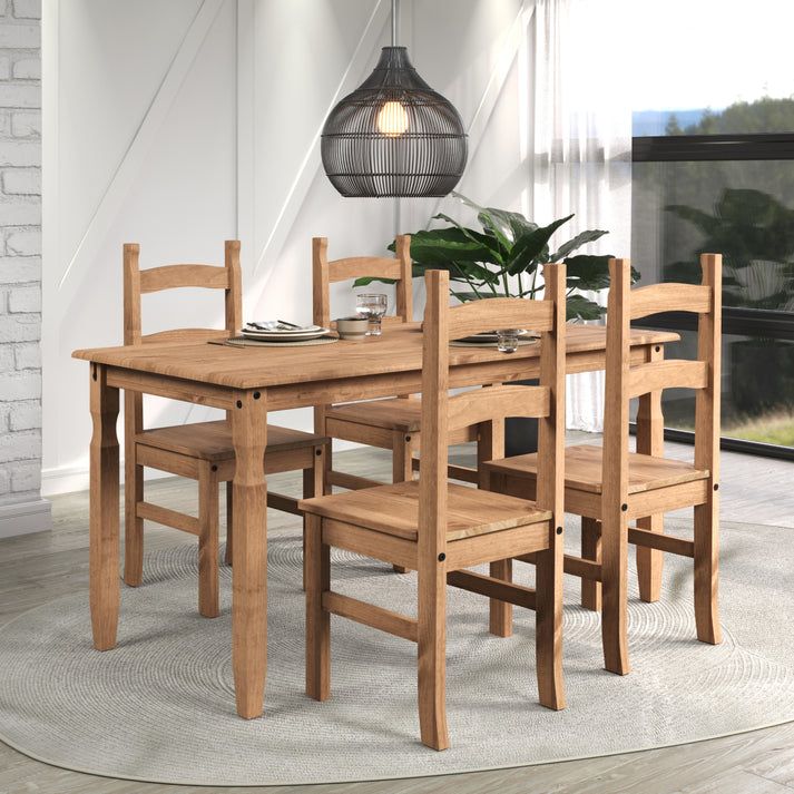 Pine Crafter Furniture Dash Solid Wood Dining Chair (Set of 2) in