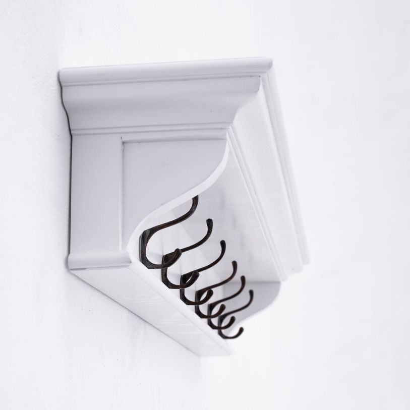 Halifax 6 Hook Coat Rack - Thumbnail 5