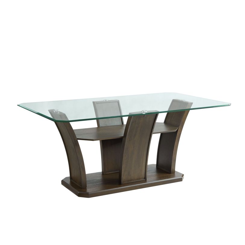 Large image Elements International Dapper Rectangular Standard Dining Table DPR500DTB