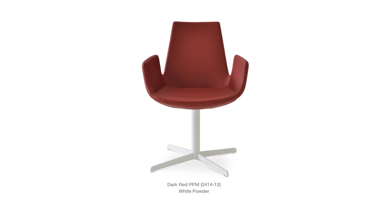 Shop SohoConcept Eiffel Arm 4 Star Swivel Chair