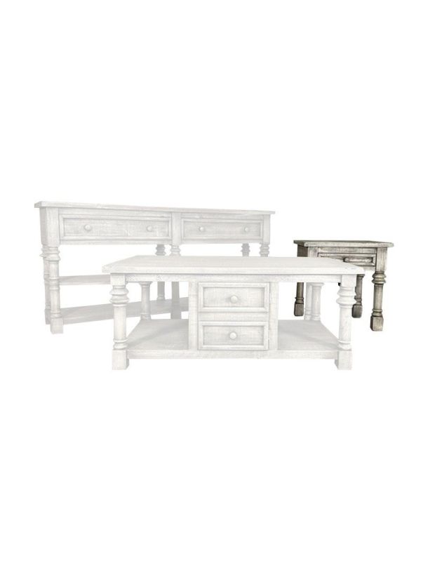 Large image Split Nickel Eleanor End Table Jamaica MIC-ELEANOR-ET | E2J2