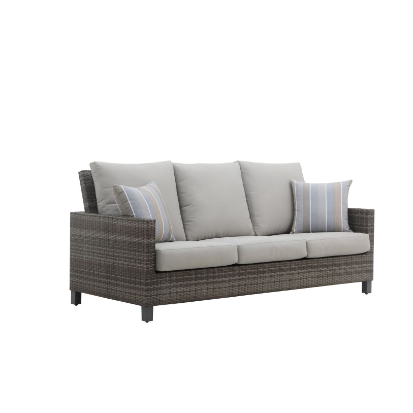 Large image New Classic Bungalow Patio Sofa w/ 2 Accent Pillows G2746-23 PROMO