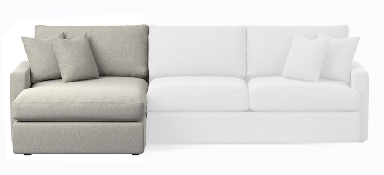 Large image Bassett Furniture Allure Fabric LAF Chaise 2611-LL