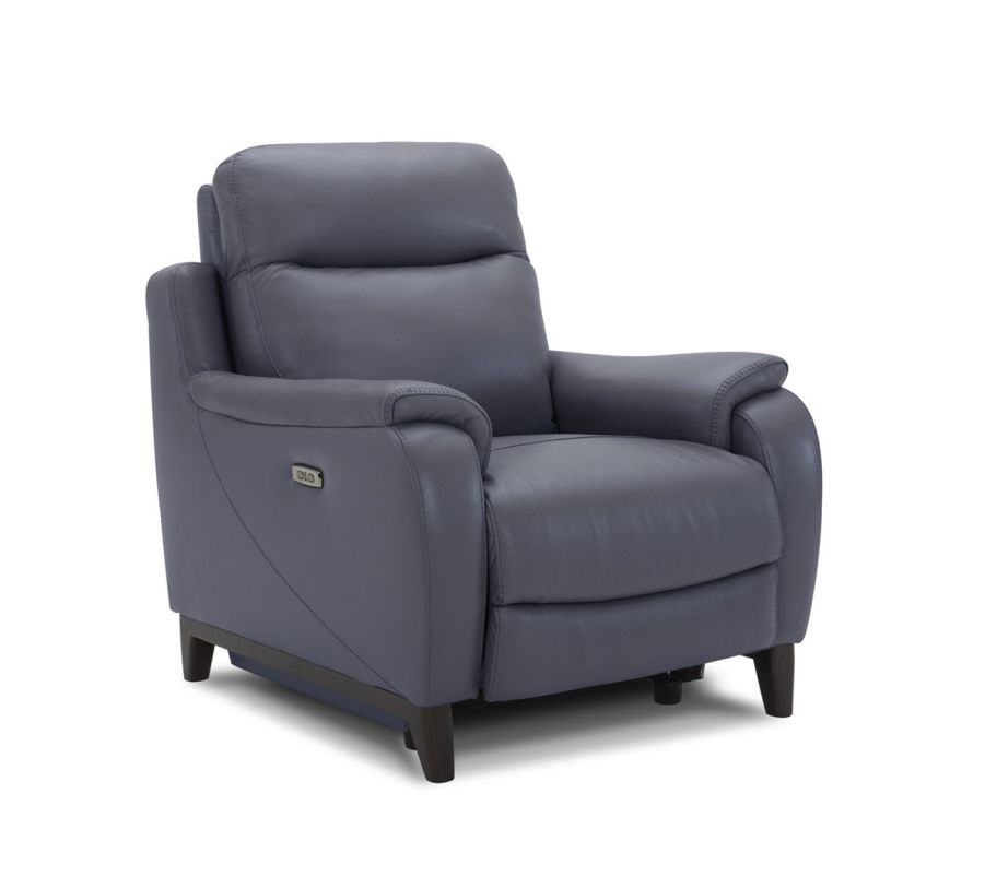 Slate blue recliner shop