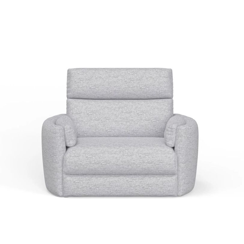 Extra wide outlet glider recliner