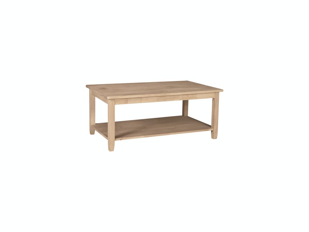 John Thomas Unfinished Solano Coffee Table OT-6C