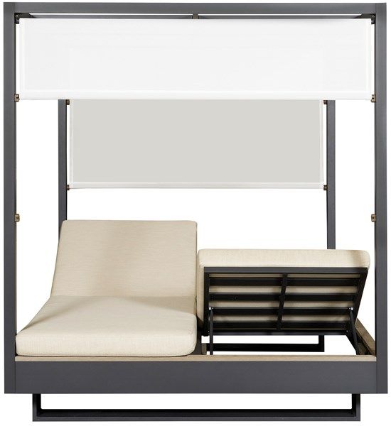 Vanguard Montecito Outdoor Double Reclining Chaise with Cushions