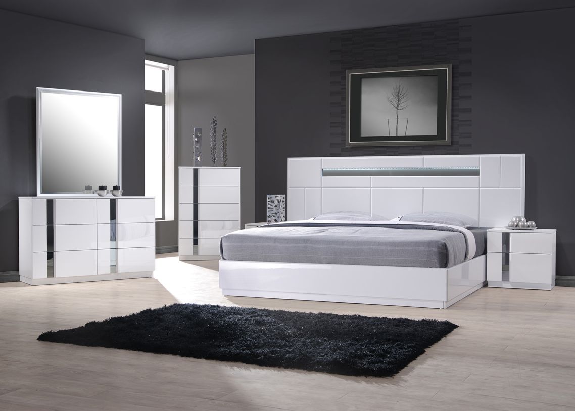 J & M Furniture Palermo Night Stand