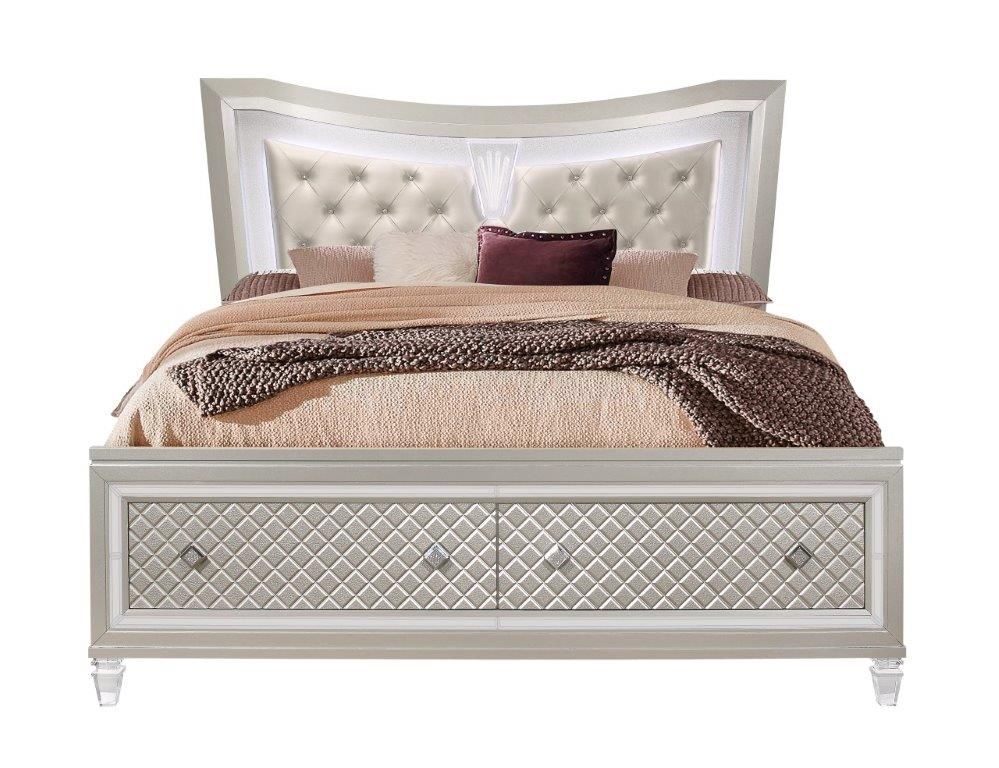 Global Furniture Paris Queen Storage Bed - Thumbnail 3