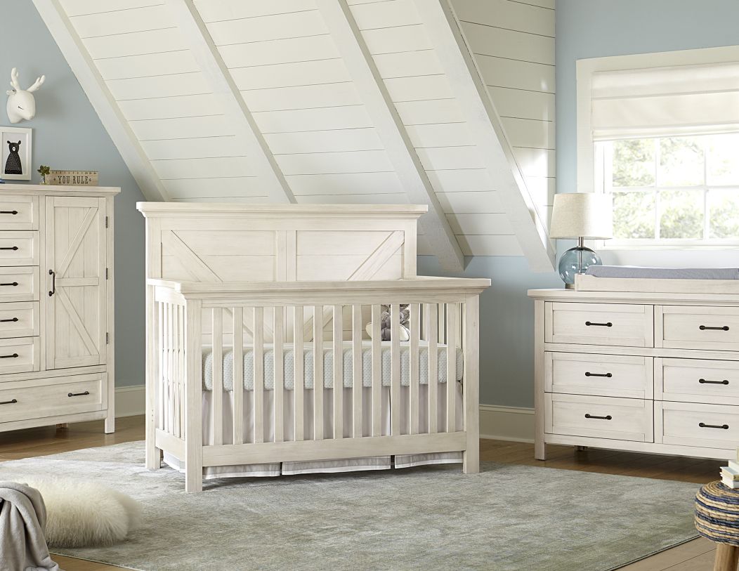 Westwood Design Westfield 6 Drawer Dresser - Brushed White
