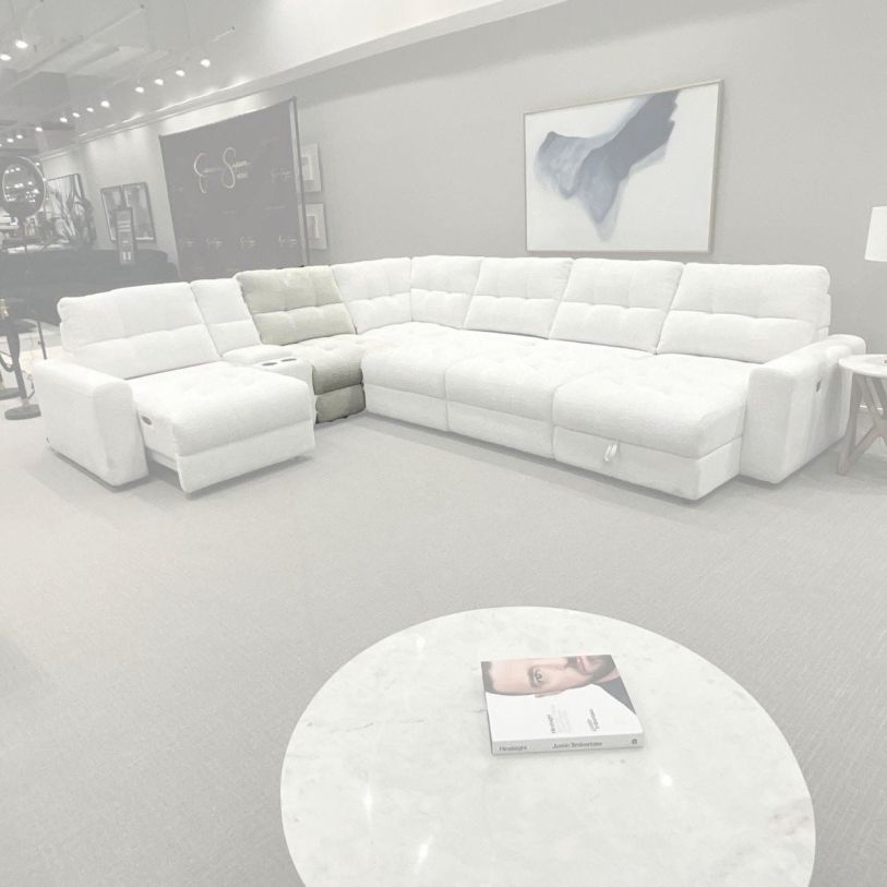 Large image Steve Silver Snyder Armless Chair in White SNY80552WAC