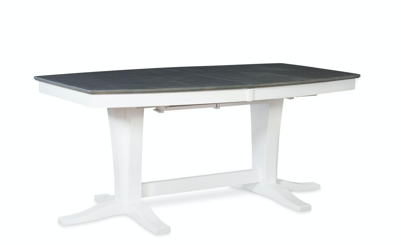 John Thomas Cosmopolitan Milano Double Pedestal Extension Table in