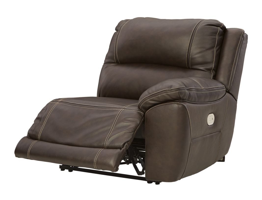 Large image Dunleith RAF Zero Wall Power Recliner in Chocolate U7160462
