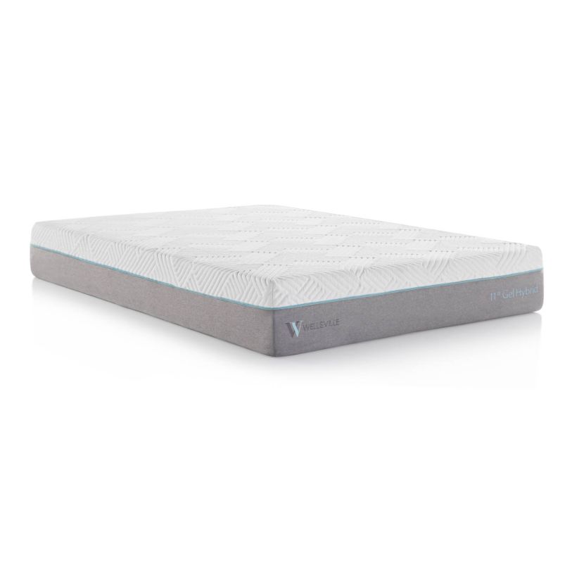 Wellsville 11 hot sale latex hybrid mattress