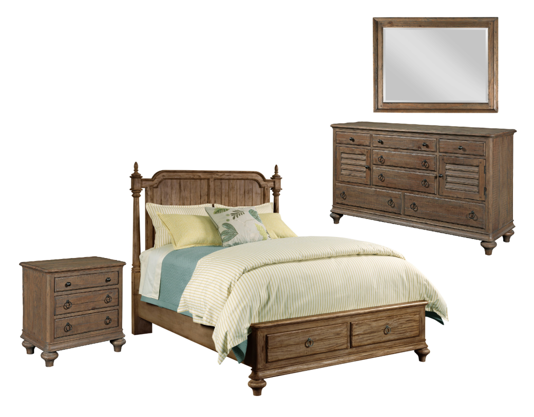 King Westland Storage Bed