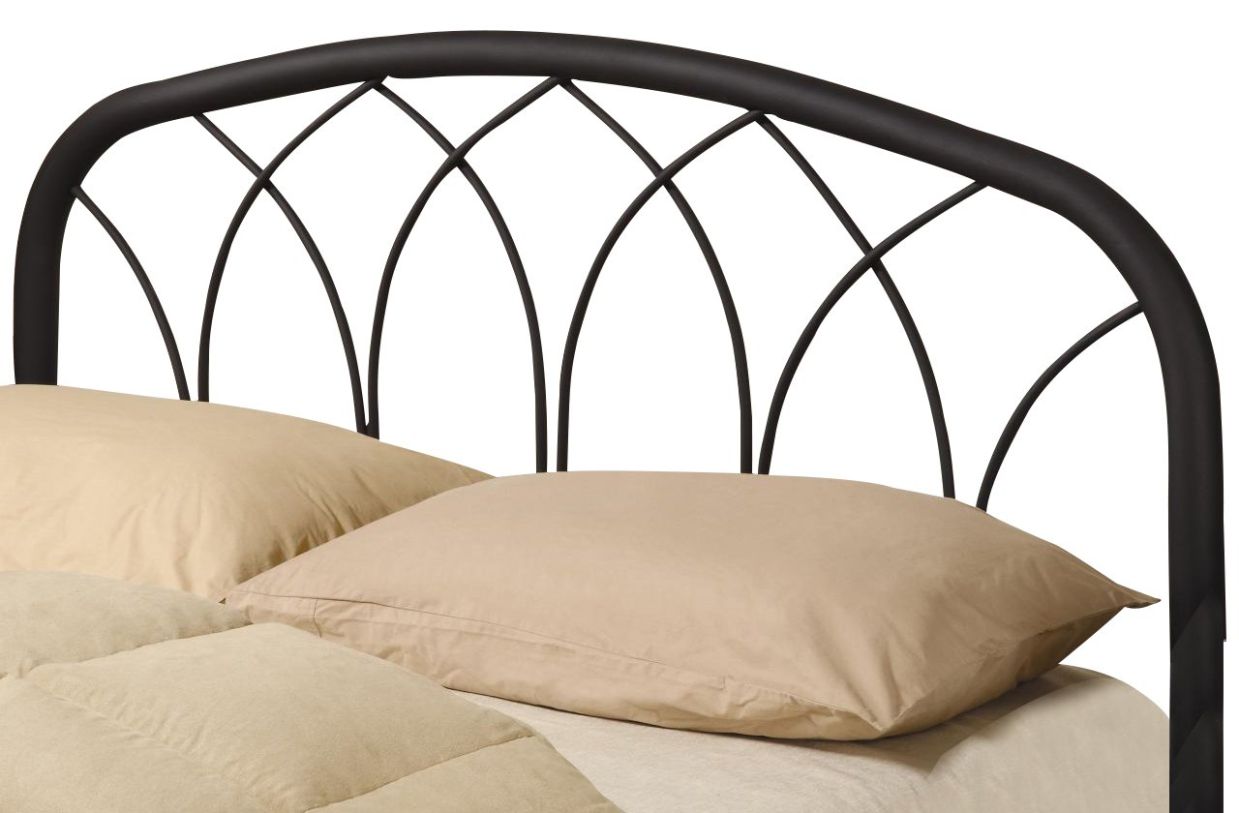 Emma Mason Signature Zailey Full/Queen Metal Headboard Only in Black