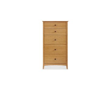 Greenington Willow 5 Drawer Chest, Caramelized ECO04CA
