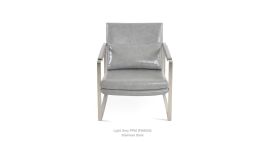 SohoConcept Zara (Small) Armchair S.Steel