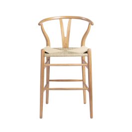 Euro Style Evelina Counter Stool in Natural 08169NAT