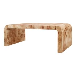 NPD Adriel Burl Wood Coffee Table in Natural Burl 1270012-NA