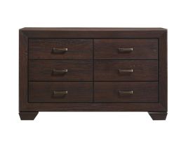 Coaster Furniture Kauffman 6-drawer Dresser in Brown 204393