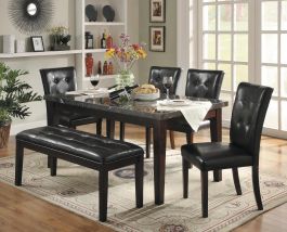 Homelegance Decatur 6pc Dining Table Set in Cherry