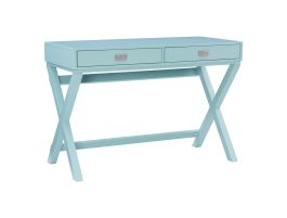 Linon Peggy Blue Writing Desk PG153BLU01U