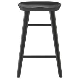 Euro Style Vieno Counter Stool in Black 39133-BLK