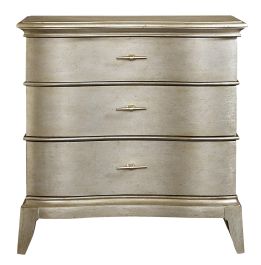 A.R.T. Furniture Starlite 3 Drawer Nightstand in Silver 406140-2227 CODE:UNIV20 for 20% Off