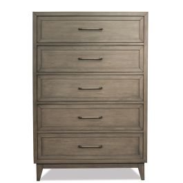 Riverside Furniture Vogue 5 Drawer Chest in Gray Wash 46165 CODE:UNIV20 for 20% Off