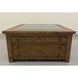 Riverside Windsor Square Cocktail Table in Brandy 48803