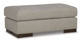 Maggie Ottoman in Flax 5200414 FedEx/UPS
