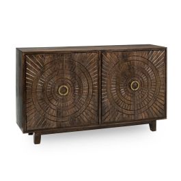 Classic Home Vivienne 4 Door Sideboard in Bark Brown 52010958